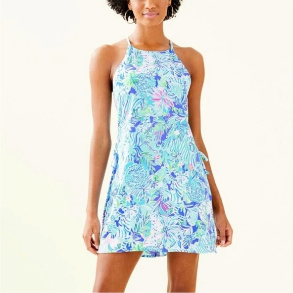 Lilly Pulitzer 💎NWT💎 Coastal Blue Dress/Romper - Picture 4 of 9